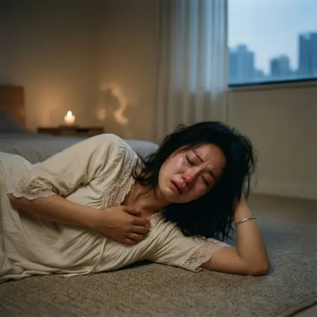 crying in dream Spiritual Symbolism