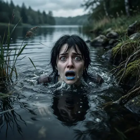 drowning dream Symbolize