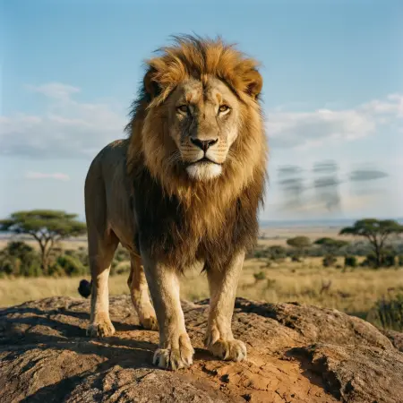 lion dream Symbolize