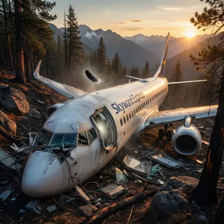 plane crash Spiritual Symbolism