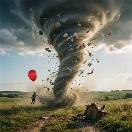 tornado in dream Symbolize