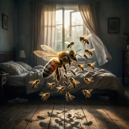 bees in dream Symbolize