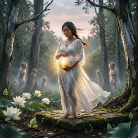 giving birth dream Spiritual Symbolism