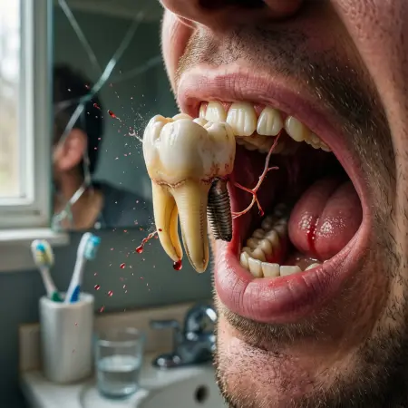 tooth falling out dream Symbolize