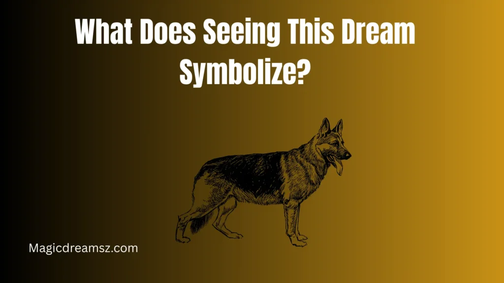What Does Seeing This Dream Symbolize?