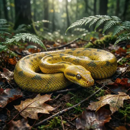 Yellow Snake Dream Symbolize