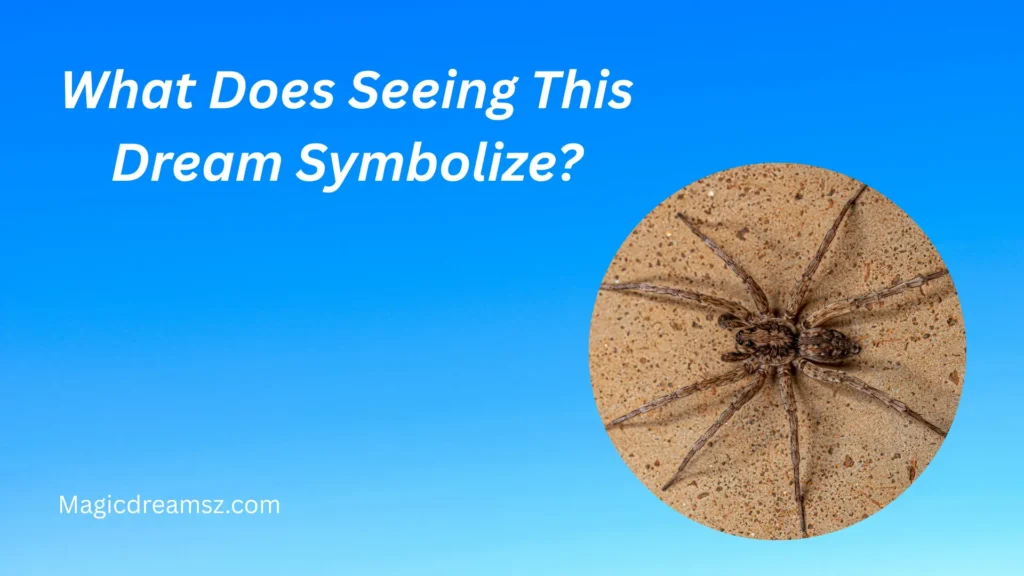 What Does Seeing This Dream Symbolize?