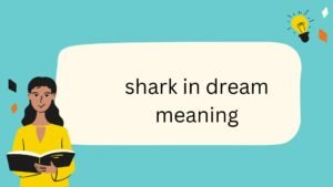 shark in dream meaning