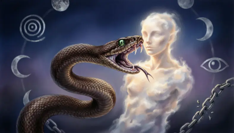 Snake Biting in Dream Meaning