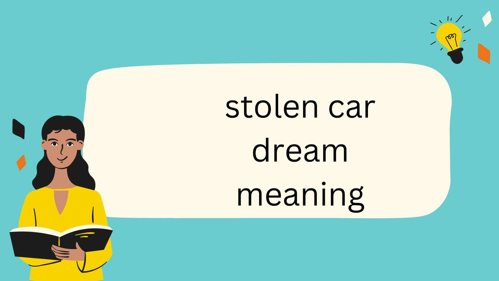 stolen car dream meaning